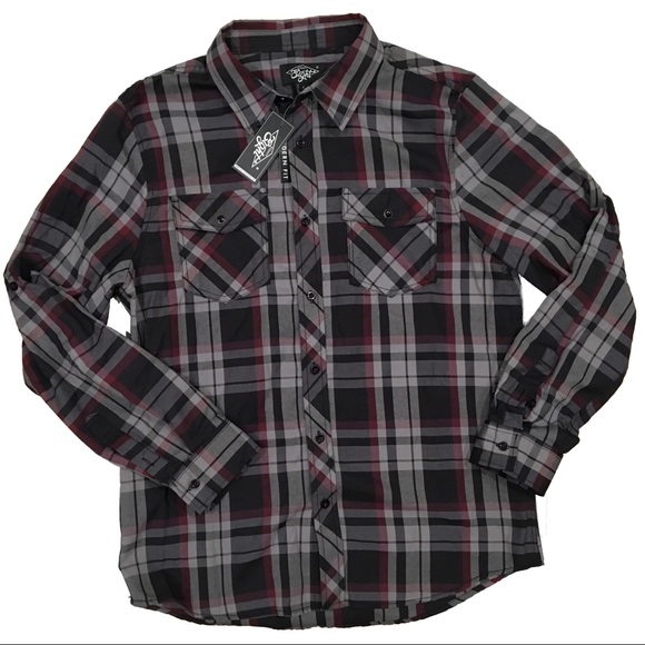 Eighty Eight Other - Eighty Eight Modern Fit Plaid Shirt NWT